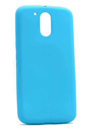 Lenovo Lenova Moto G4 Kılıf Yumuşak Dokulu Soft Esnek İnce Mat Renkli Silikon Kapak (PREMİER) Gold