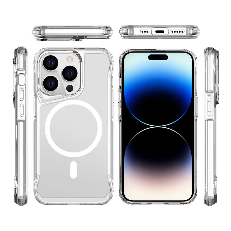 Apple iPhone 13 Pro Kılıf HEPTEKİLETİŞİM Magsafe Şarj Özellikli T-Max Magsafe Kapak
