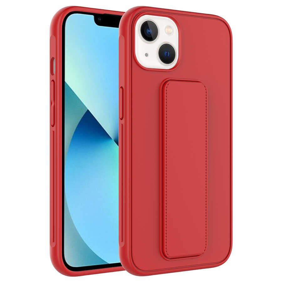 Apple iPhone 14 Plus Kılıf HEPTEKİLETİŞİM Qstand Kapak