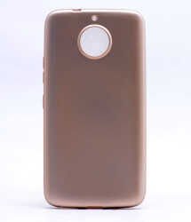 Lenovo Moto G5S Plus Kılıf Yumuşak Dokulu Soft Esnek İnce Mat Renkli Silikon Kapak (PREMİER) Mavi