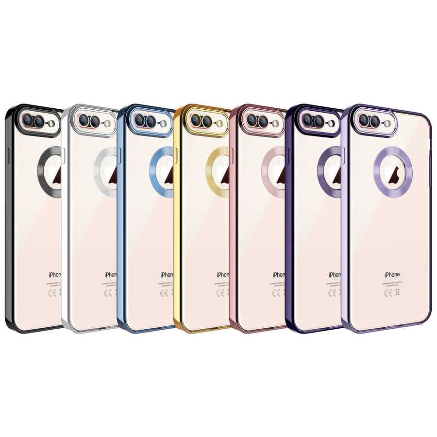 Apple iPhone 7 Plus Kılıf Kamera Korumalı Logo Gösteren HEPTEKİLETİŞİM Omega Kapak