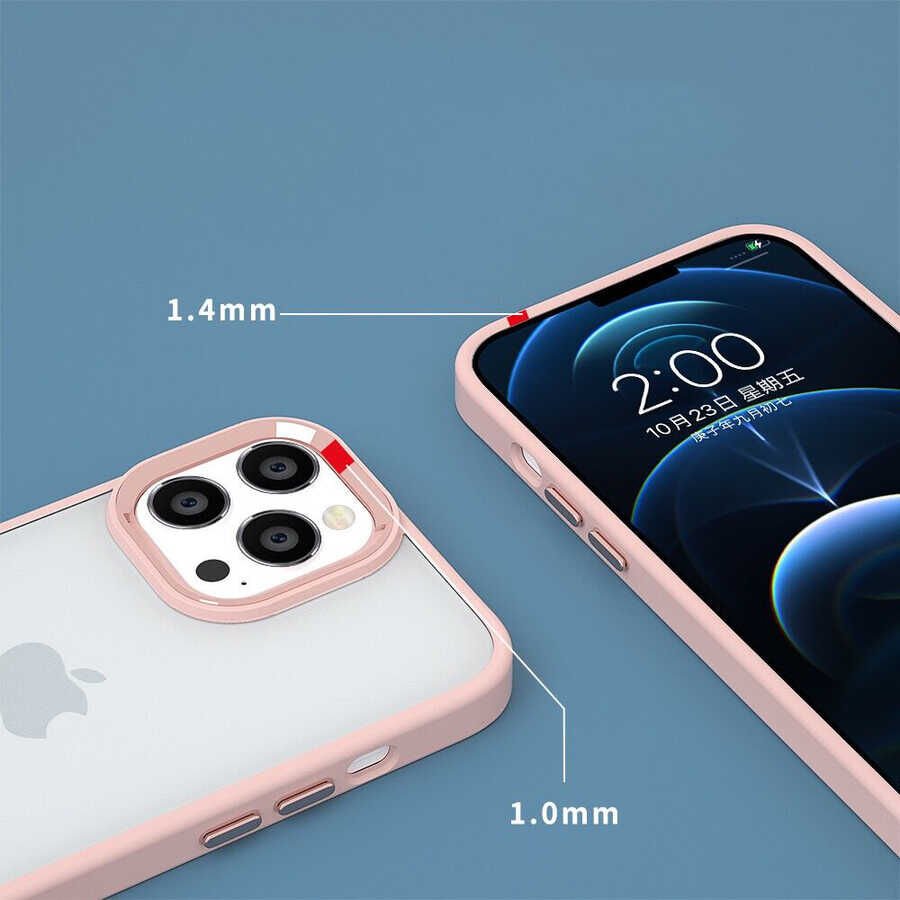 Apple iPhone 14 Kılıf HEPTEKİLETİŞİM Krom Kapak