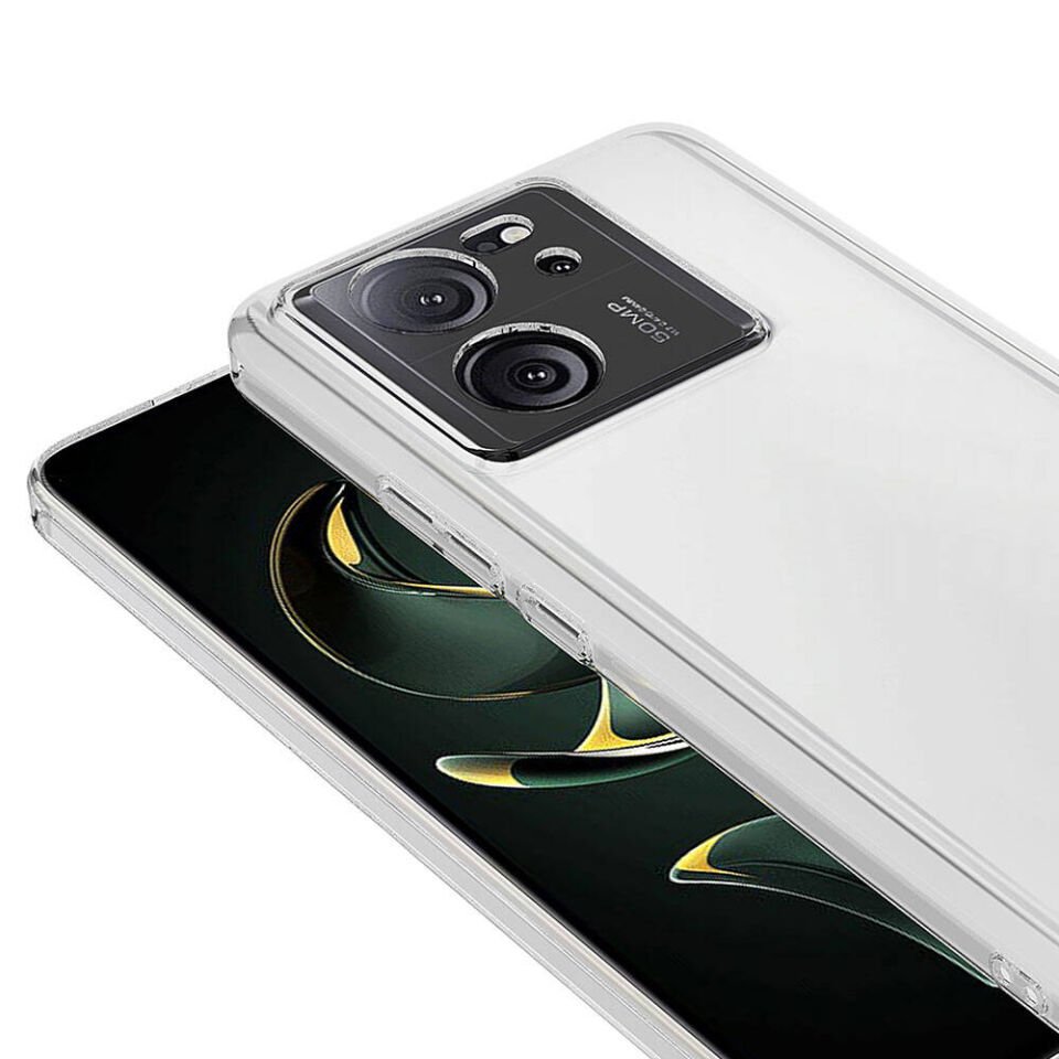 Xiaomi Mi 13T Kılıf Nano Oleofobik Özellikli Sert Arka Yüzey HEPTEKİLETİŞİM Droga Kapak