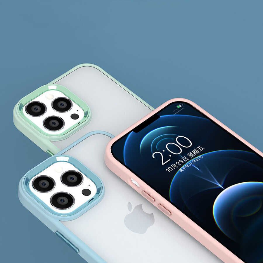Apple iPhone 14 Pro Kılıf HEPTEKİLETİŞİM Krom Kapak