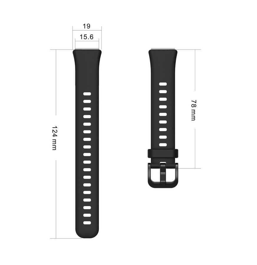 Huawei Band 7 Silikon Kordon Soft Mat Yüzey Tasarım (KRD-71) Sarı
