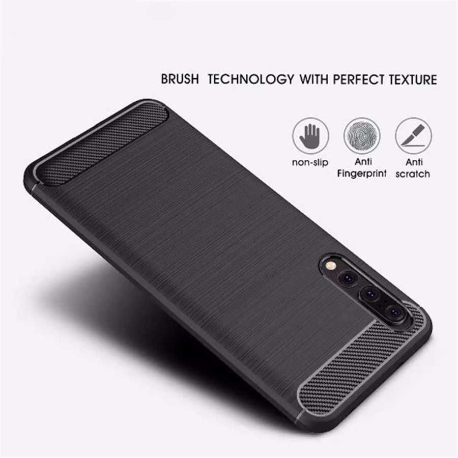 Huawei P20 Pro Kılıf Ultra Korunaklı Silikon Kapak (ROOM) Gri