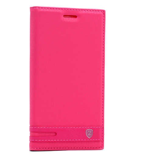Samsung Galaxy J330 Pro Kapaklı Kılıf Darbelere Karşı Tam Korumalı (ELİTE) Pembe
