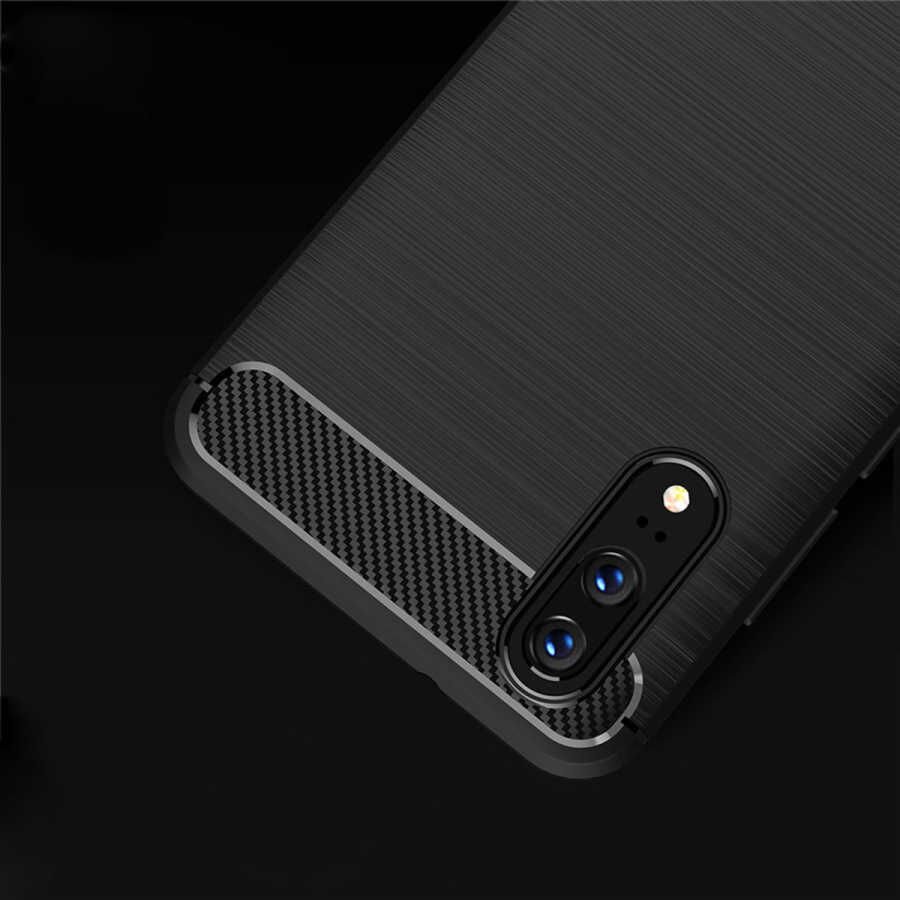 Huawei P20 Kılıf Ultra Korunaklı Silikon Kapak (ROOM) Siyah