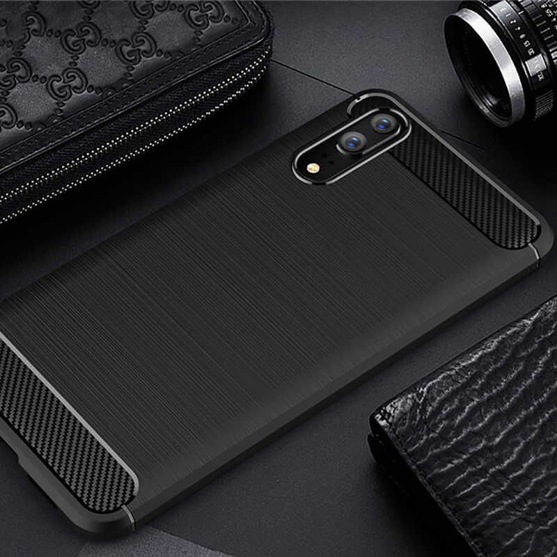Huawei P20 Kılıf Ultra Korunaklı Silikon Kapak (ROOM) Siyah