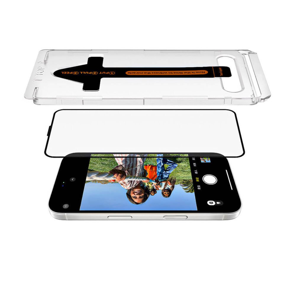 Apple iPhone 16 HEPTEKİLETİŞİM Süper Fast Temperli Ekran Koruyucu