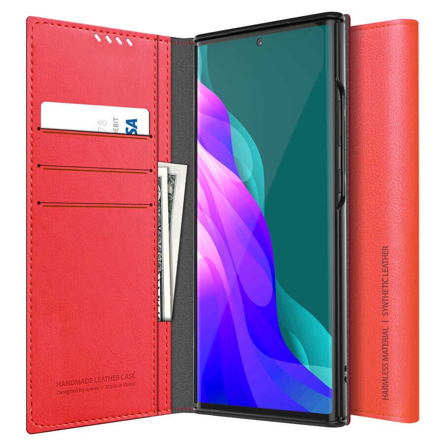 Samsung Galaxy Note 20 Kılıf Araree Mustang Diary Kılıf