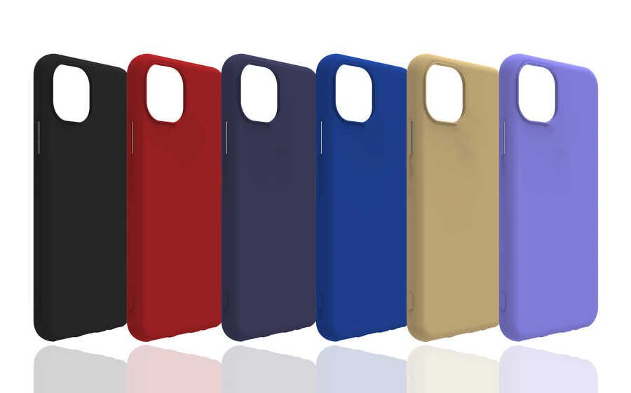 Apple iPhone 13 Pro Max Kılıf HEPTEKİLETİŞİM Biye Silikon