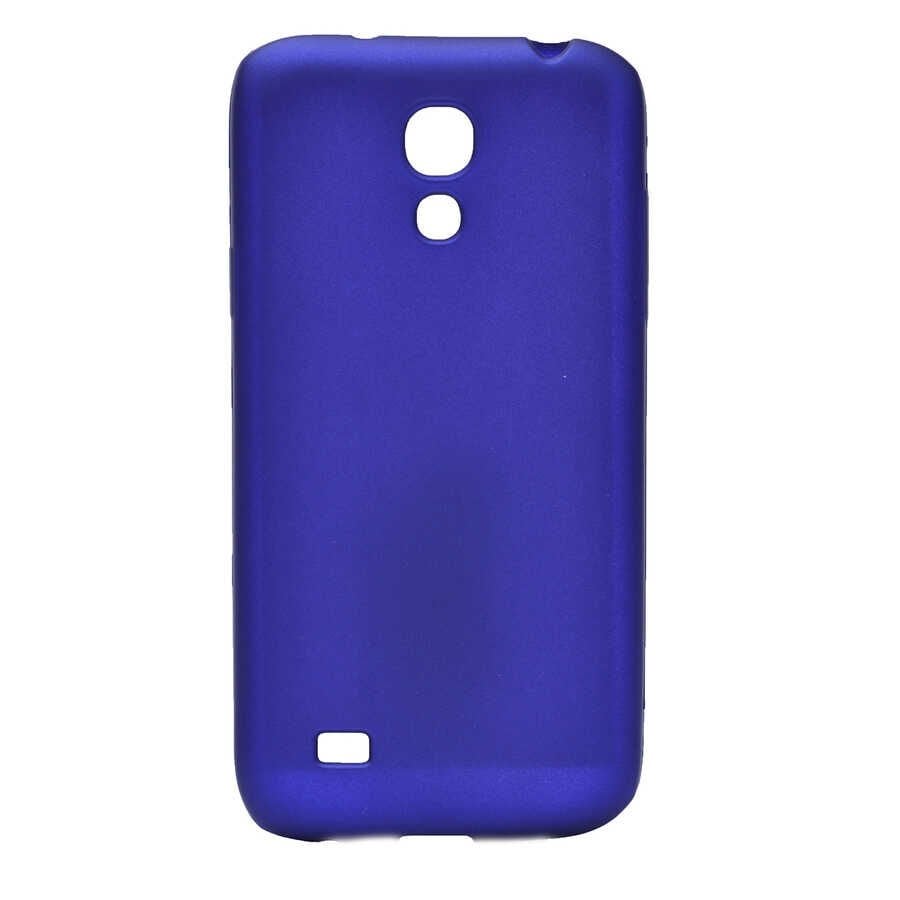 Samsung Galaxy S4 Mini İ9190 Kılıf Yumuşak Dokulu Soft Esnek İnce Mat Renkli Silikon Kapak (PREMİER) Siyah