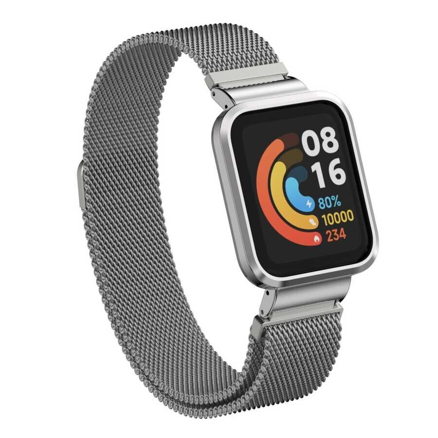 Xiaomi Redmi Watch (Mi Watch Lite) HEPTEKİLETİŞİM KRD-58 Metal Kordon