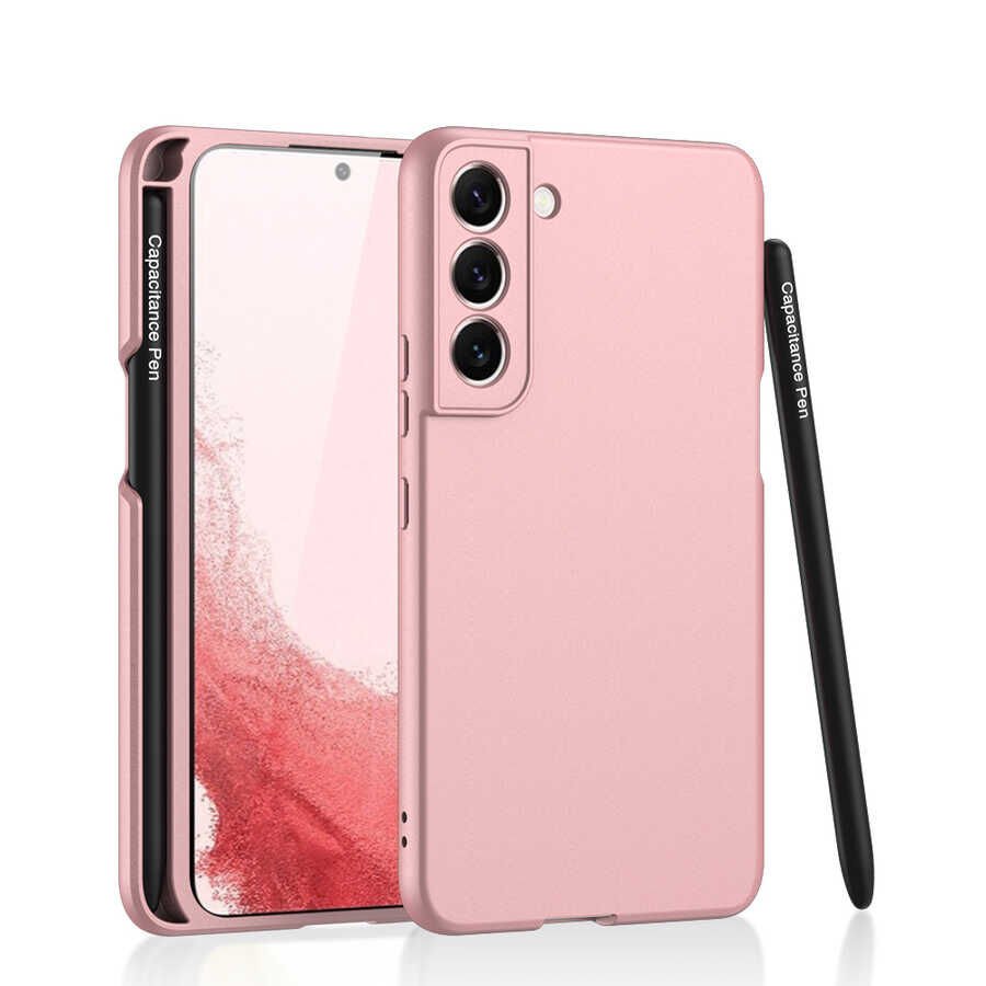Samsung Galaxy S22 Plus Kılıf HEPTEKİLETİŞİM Kalemli Kıpta Kapak