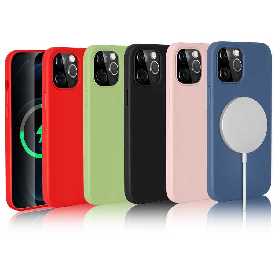 Apple iPhone 13 Pro Kılıf HEPTEKİLETİŞİM Silksafe Wireless Kapak