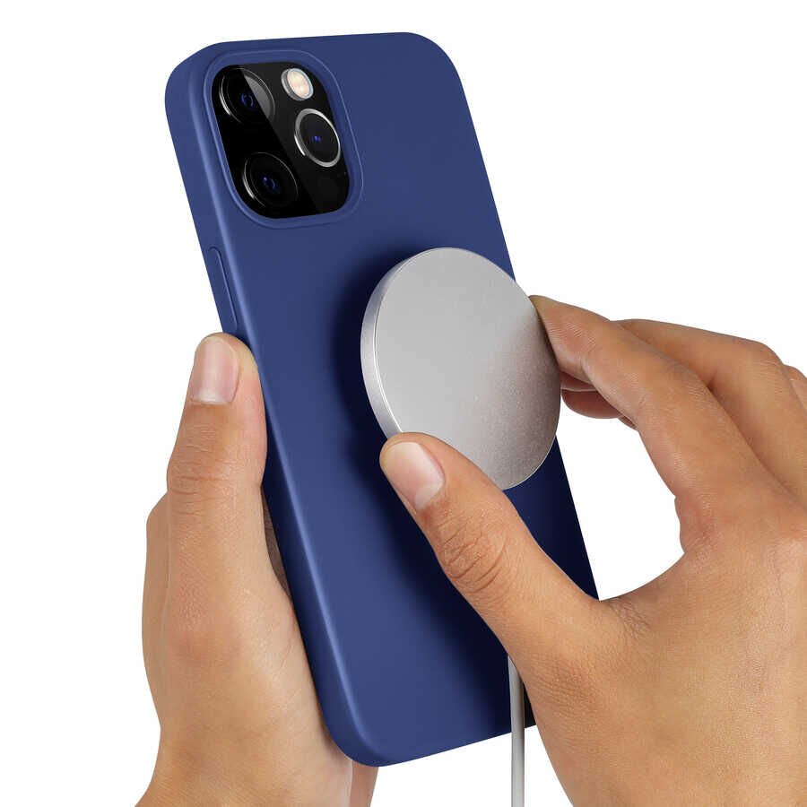Apple iPhone 13 Pro Kılıf HEPTEKİLETİŞİM Silksafe Wireless Kapak