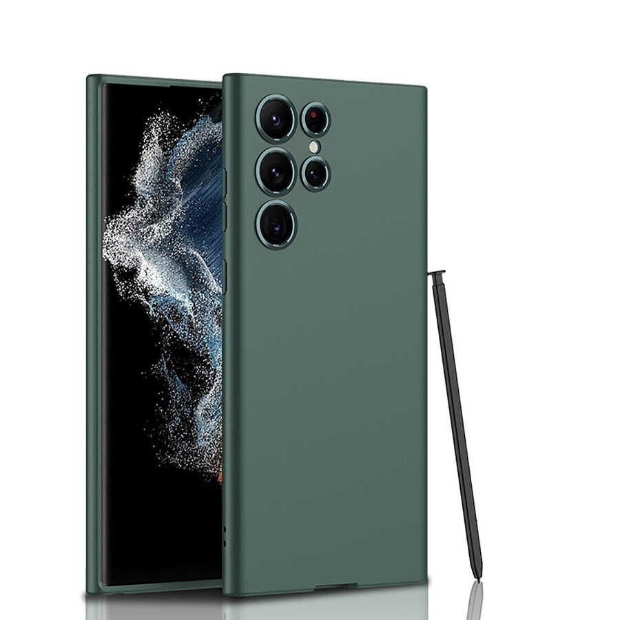 Samsung Galaxy S22 Ultra Kılıf HEPTEKİLETİŞİM Silikon Kıpta Kapak