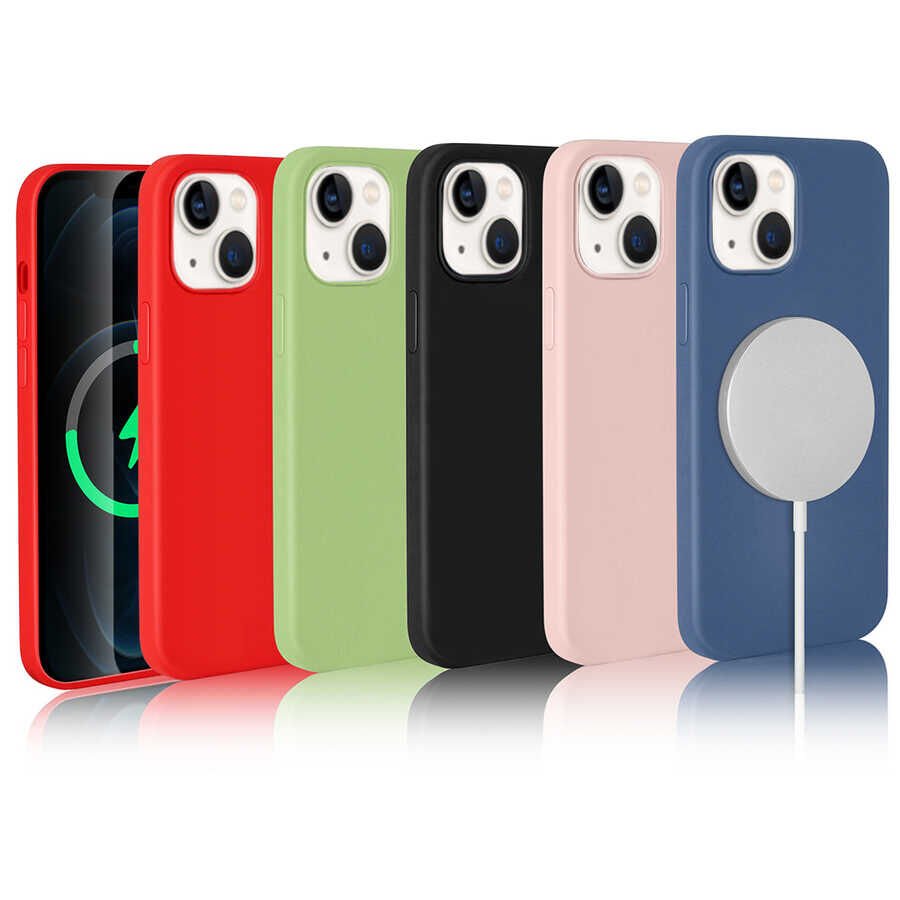 Apple iPhone 13 Kılıf HEPTEKİLETİŞİM Silksafe Wireless Kapak