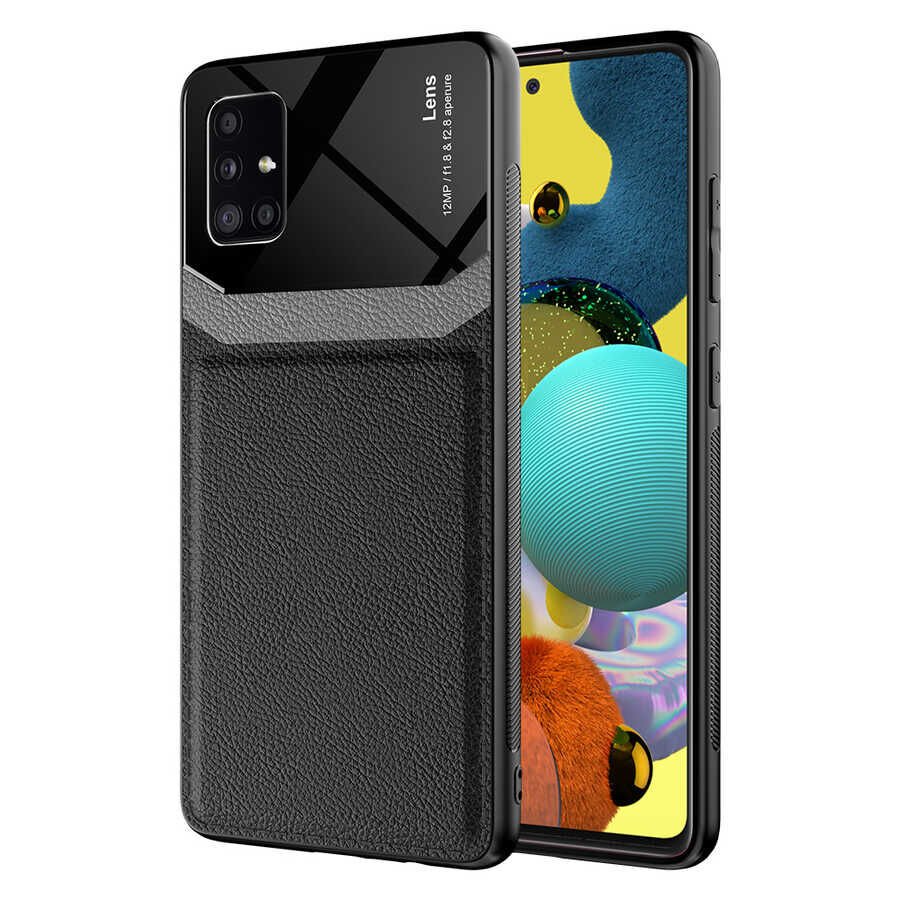 Samsung Galaxy A51 Kılıf ​HEPTEKİLETİŞİM Emiks Kapak