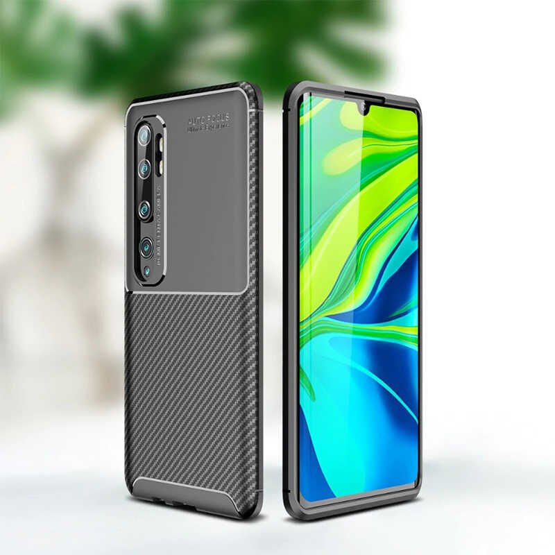 Xiaomi Mi Note 10 Kılıf HEPTEKİLETİŞİM Negro Silikon Kapak