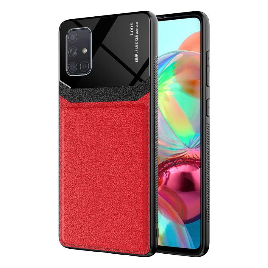 Samsung Galaxy A71 Kılıf ​HEPTEKİLETİŞİM Emiks Kapak