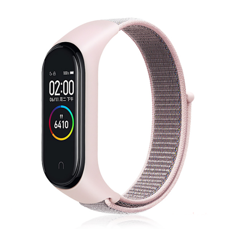 Xiaomi Mi Band 3/4/5/6 Hasır Kordon Kaliteli Tasarım (KRD-03) NO4