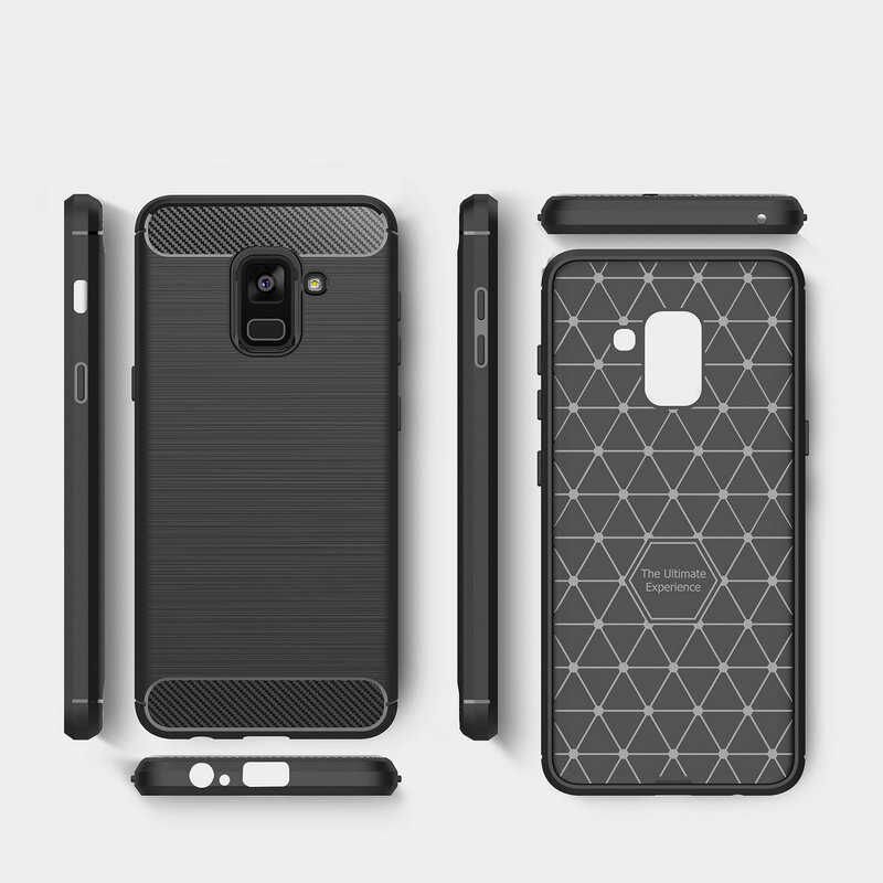 Samsung Galaxy A6 2018 Kılıf Ultra Korunaklı Silikon Kapak (ROOM) Lacivert