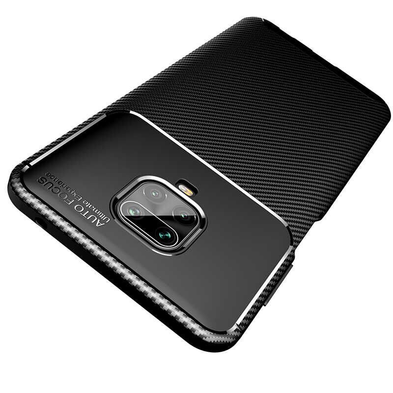 Xiaomi Redmi Note 9S Kılıf HEPTEKİLETİŞİM Negro Silikon Kapak