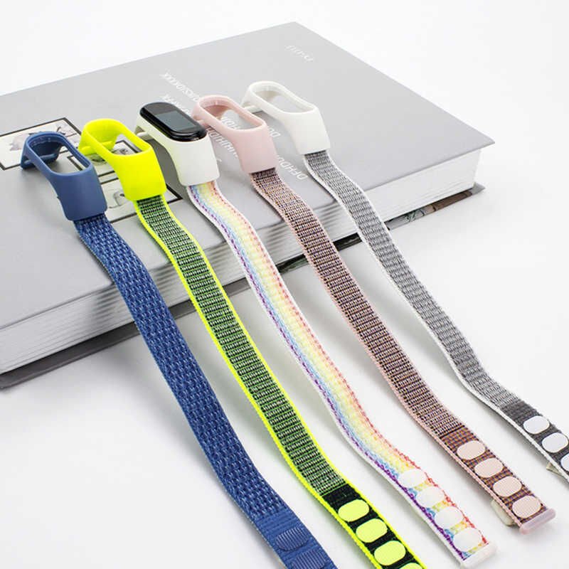 Xiaomi Mi Band 3/4/5/6 Hasır Kordon Kaliteli Tasarım (KRD-03) NO2