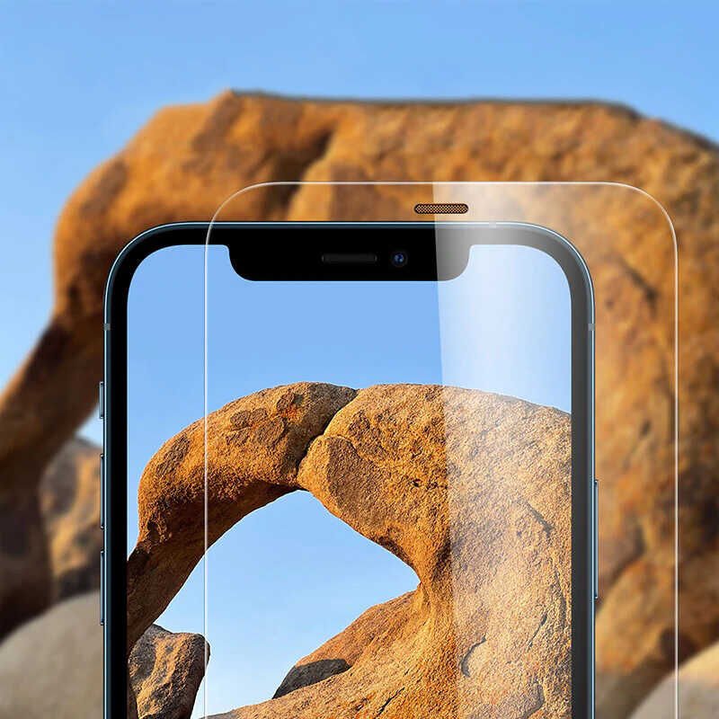 Apple iPhone 12 Pro HEPTEKİLETİŞİM Vox Glass Temperli Ekran Koruyucu