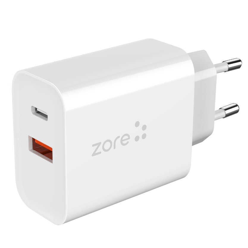XMac Serisi X4 22W Seyahat Şarj Başlığı Beyaz