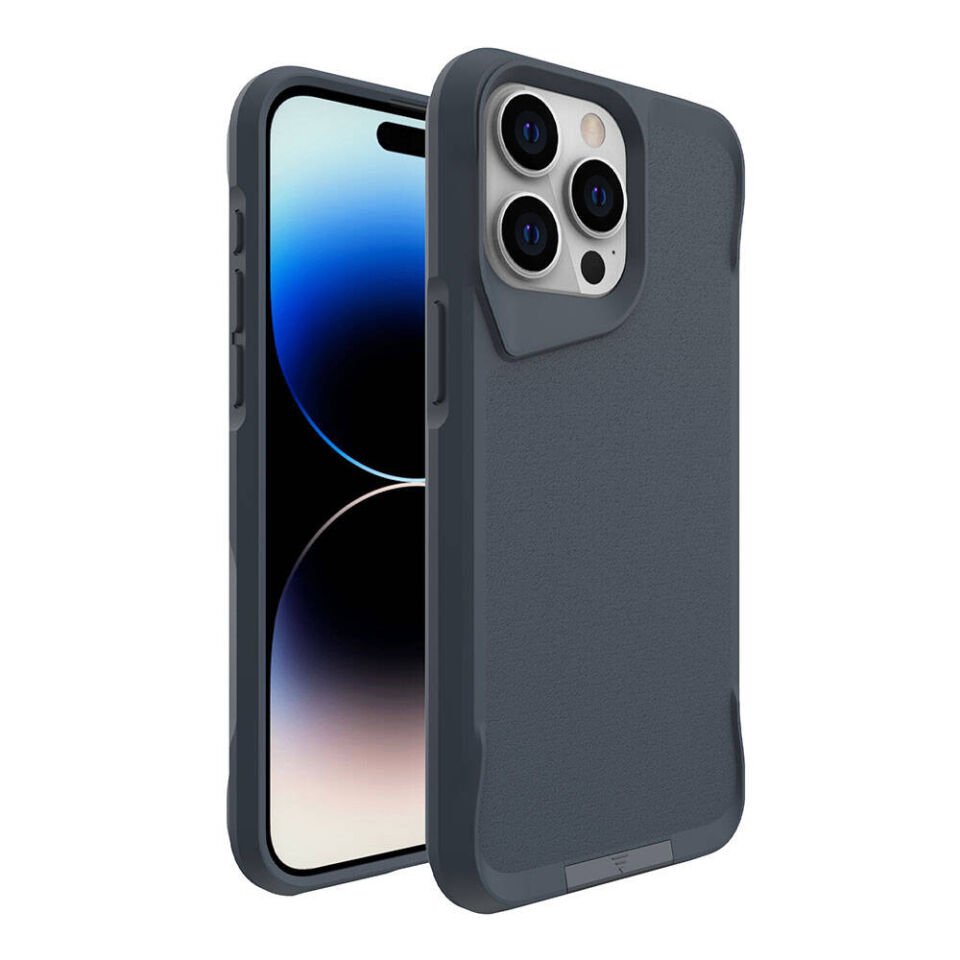Apple iPhone 15 Pro Max Kılıf HEPTEKİLETİŞİM Airbag Kenarlı T-Max Mat Standlı Kapak