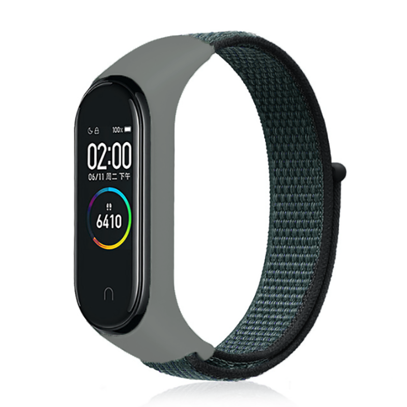 Xiaomi Mi Band 3/4/5/6 Hasır Kordon Kaliteli Tasarım (KRD-03) NO14
