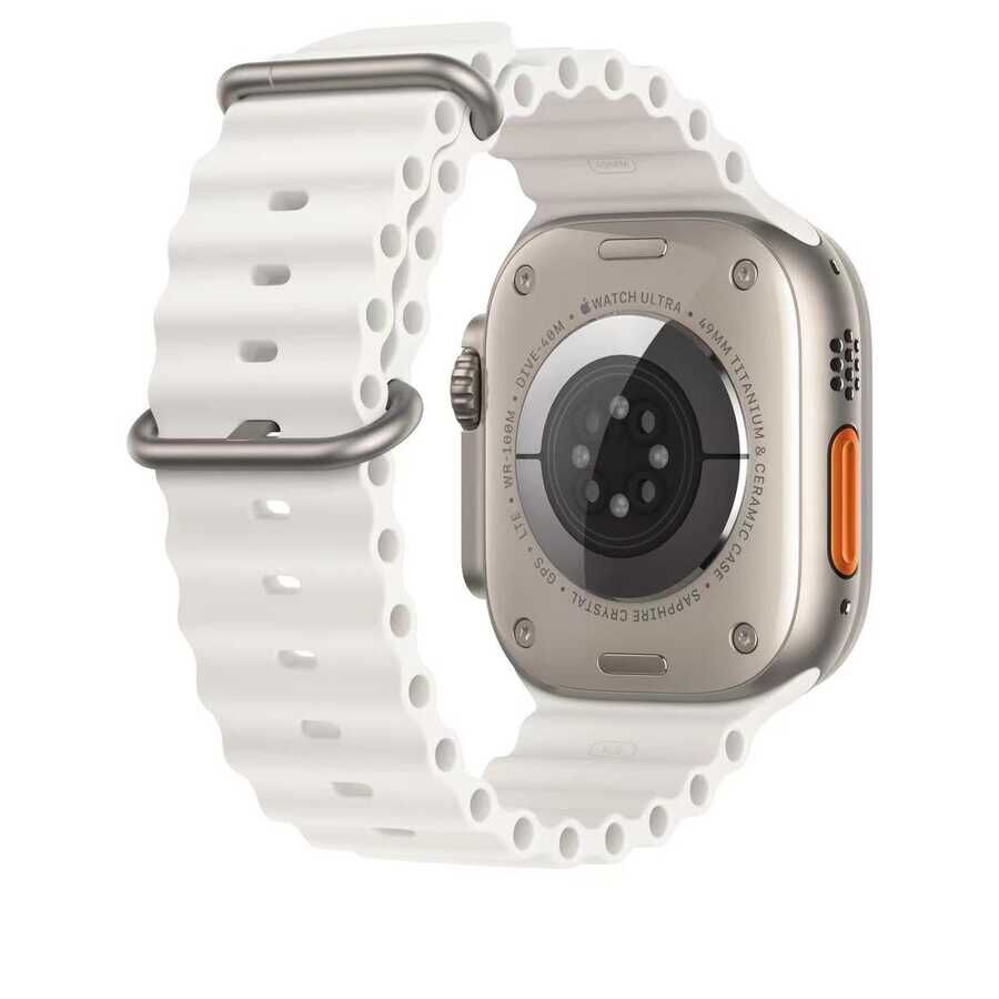 Apple Watch 2/3/4/5/6/7/8/se/ultra/nike 42mm 44mm 45mm 49mm Silikon Kordon Tasarım (KRD-75) Koyu Yeşil