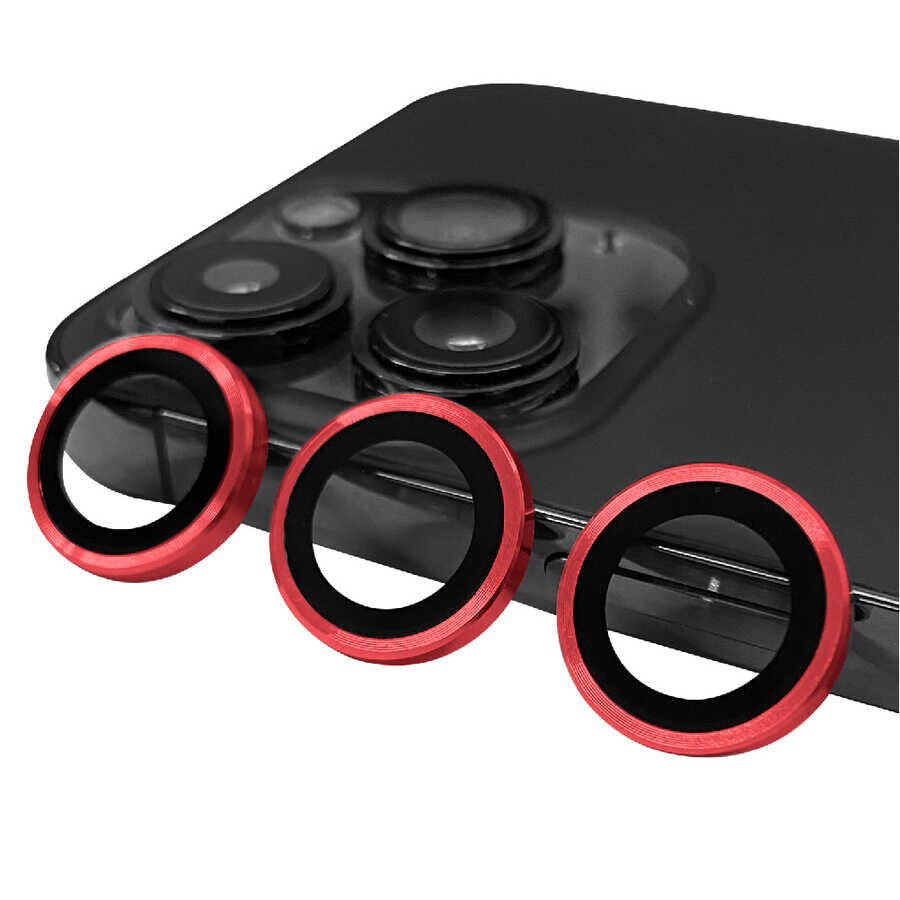 Apple iPhone 14 Pro Max HEPTEKİLETİŞİM CL-07 Kamera Lens Koruyucu