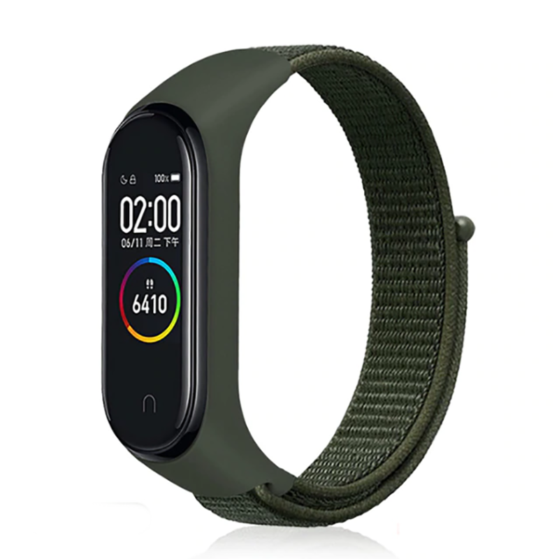 Xiaomi Mi Band 3/4/5/6 Hasır Kordon Kaliteli Tasarım (KRD-03) NO11