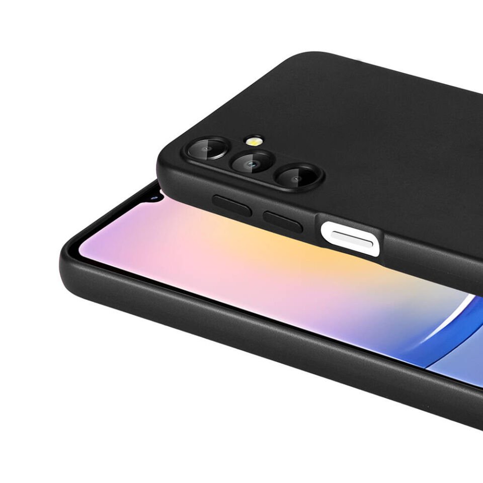 Samsung Galaxy A25 Kılıf Yumuşak Dokulu Soft İnce Mat Silikon Kapak (PREMİER) Rose Gold