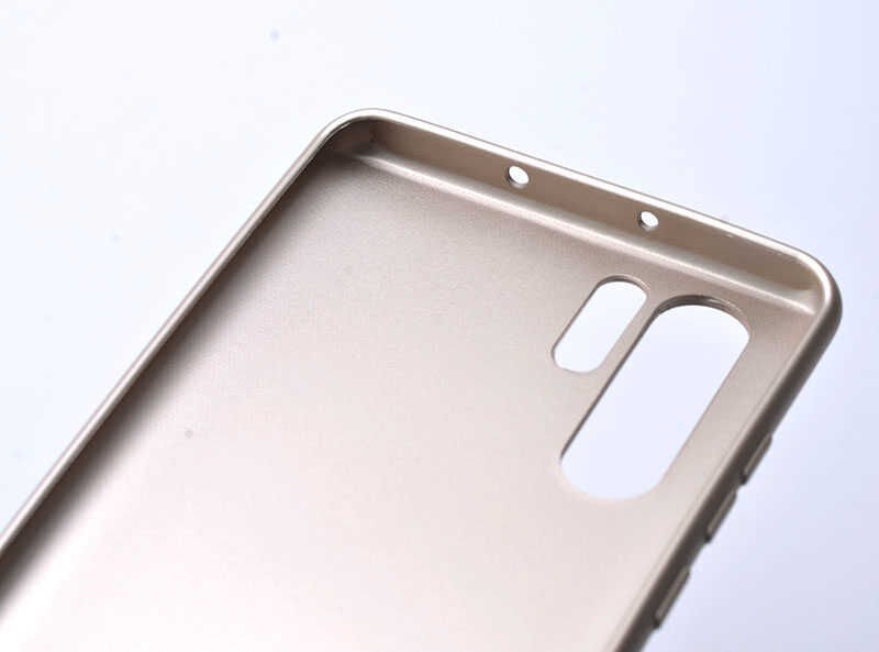 Huawei P30 Pro Kılıf Yumuşak Dokulu Soft Esnek İnce Mat Renkli Silikon Kapak (PREMİER) Kırmızı