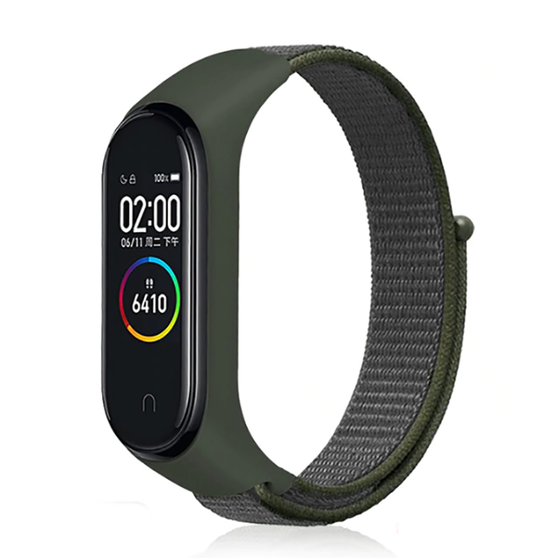 Xiaomi Mi Band 3/4/5/6 Hasır Kordon Kaliteli Tasarım (KRD-03) NO24