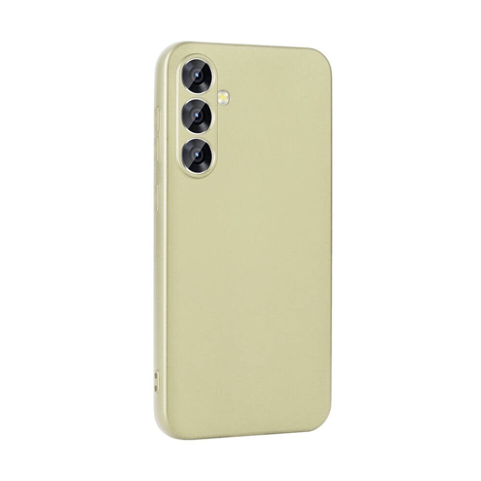 Samsung Galaxy A35 Kılıf Yumuşak Dokulu Soft İnce Mat Silikon Kapak (PREMİER) Siyah