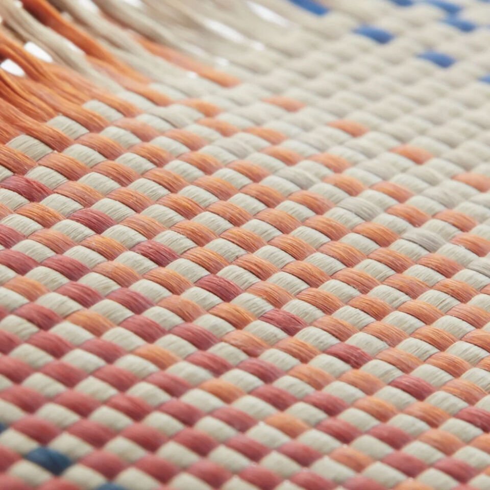 Samsung Galaxy S24 Ultra Kılıf Magsafe Şarj Özellikli Aramid Fiber Pitaka Tactile Woven Sunset-Moonrise Serisi Sunset Kapak