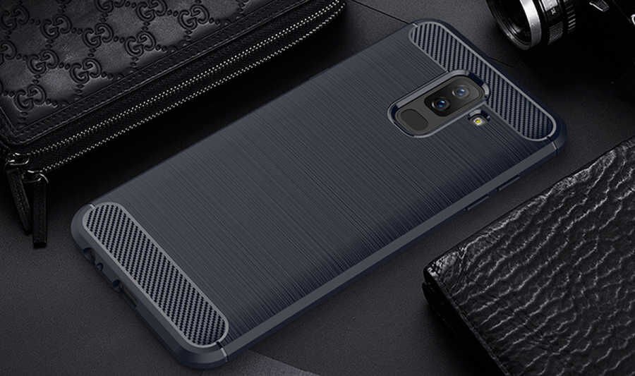 Samsung Galaxy A6 Plus 2018 Kılıf Ultra Korunaklı Silikon Kapak (ROOM) Lacivert