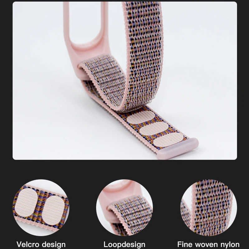 Xiaomi Mi Band 3/4/5/6 Hasır Kordon Kaliteli Tasarım (KRD-03) NO22