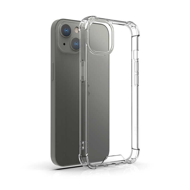 Apple iPhone 13 Kılıf HEPTEKİLETİŞİM Kamera Korumalı Nitro Anti Shock Silikon