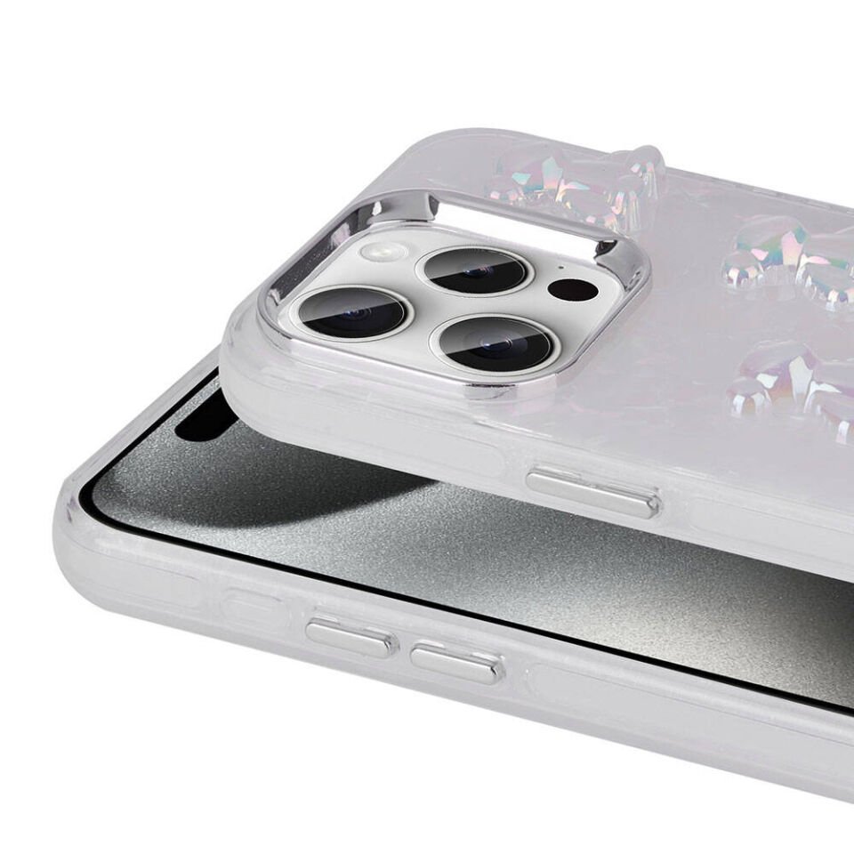 Apple iPhone 15 Pro Max Kılıf Kabartma Figürlü Parlak HEPTEKİLETİŞİM Eralli Silikon Kapak