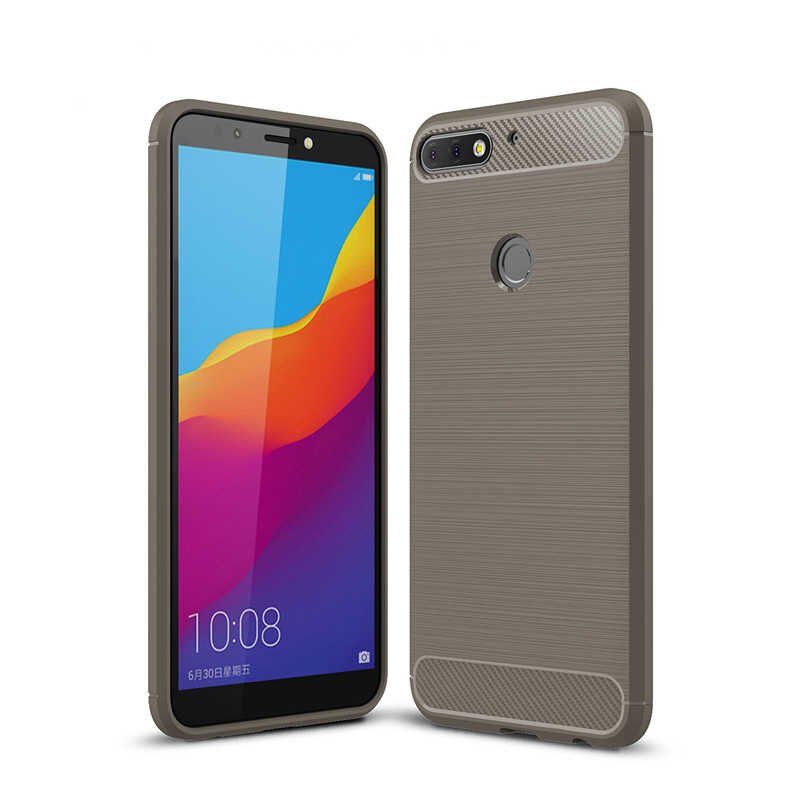 Huawei Y7 2018 Kılıf Ultra Korunaklı Silikon Kapak (ROOM) Siyah