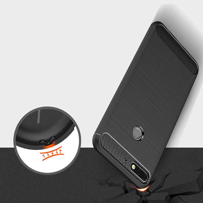 Huawei Y7 2018 Kılıf Ultra Korunaklı Silikon Kapak (ROOM) Siyah