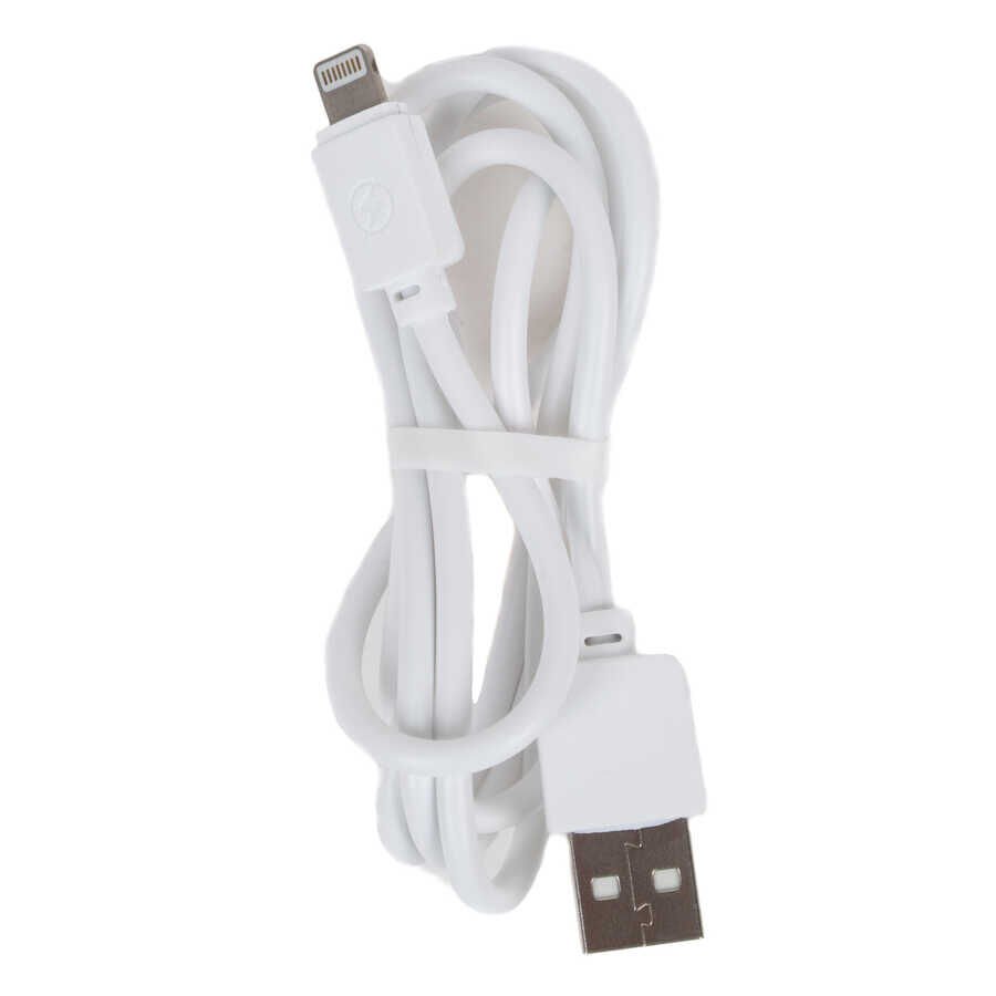 Ofset Serisi ZCS-02 Lightning 2 in 1 Ev Şarj Seti 2.1A Beyaz
