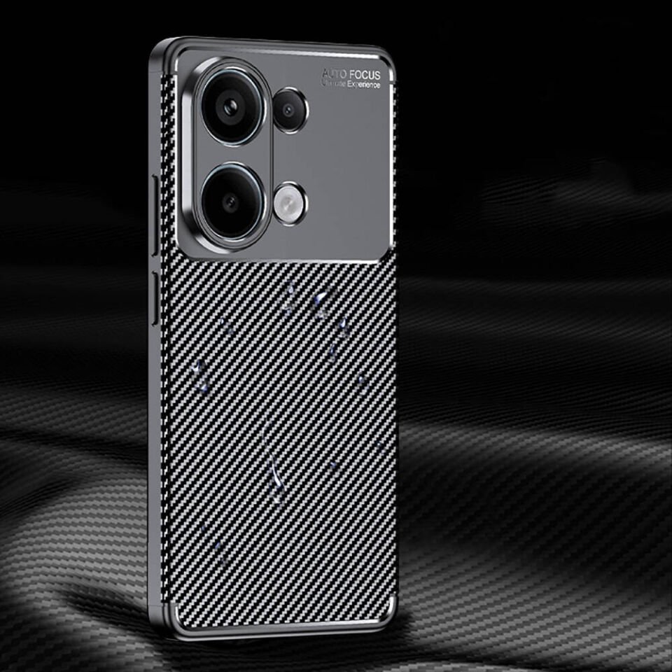 Xiaomi Redmi Note 13 4G Kılıf HEPTEKİLETİŞİM Negro Silikon Kapak